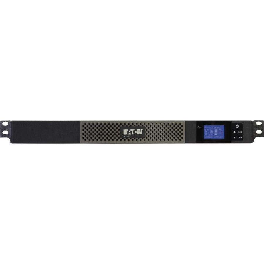 Eaton 5P UPS 1000VA 770 Watt 120V Rackmount True SineWave Network Card Optional - 1U Rack-mountable - 5 Minute Stand-by - 110 V AC Input - 132 V AC Output - 5 x NEMA 5-15R - 5P1000R