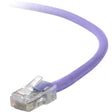 Belkin CAT6 Ethernet Patch Cable, RJ45, M/M A3L980-30-PUR - 30 ft Category 6 Network Cable for Network Device, Modem, Router, Notebook - First End: 1 x RJ-45 Network - Male - Second End: 1 x RJ-45 Net - A3L980-30-PUR - eCommerce Business Prime