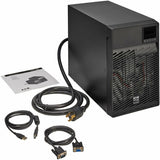 Tripp Lite UPS 3000VA 2700W Smart Online LCD Tower 120V USB DB9 SNMP RT - Tower - 3 Hour Recharge - 4.10 Minute Stand-by - 100 V AC, 110 V AC, 115 V AC, 120 V AC, 127 V AC Input - 100 V AC, 110 V AC, ...  - SU3000XLCD
