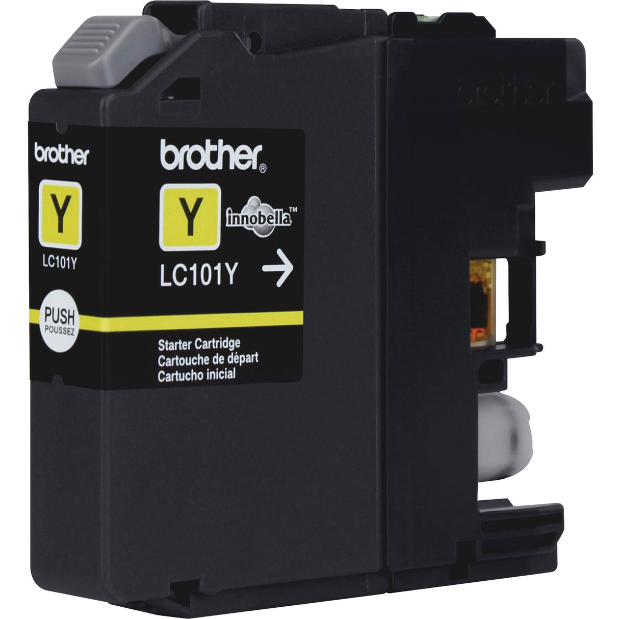 Brother Genuine Innobella LC101Y Yellow Ink Cartridge - Inkjet - Standard Yield - 300 Pages - Yellow - 1 Each - LC101Y - eCommerce Business Prime