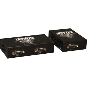 Tripp Lite VGA over Cat5/Cat6 Video Extender Kit Transmitter/Receiver EDID 1000' - 1 Input Device - 2 Output Device - 1000 ft Range - 2 x Network (RJ-45) - 1 x VGA In - 2 x VGA Out - 1920 x 1440 - Twi...  - B130-101-2