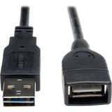 Tripp Lite 1ft USB 2.0 Hi-Speed Extension Universal Reversible Cable M/F 1' - (Reversible A to A M/F) 1-ft. - UR024-001