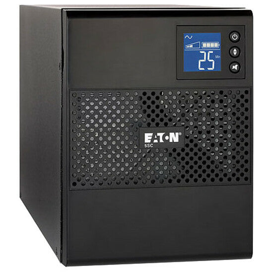 Eaton 5SC UPS 750VA 525 Watt 120V Line-Interactive Battery Backup Tower USB - Tower - 5 Minute Stand-by - 110 V AC Input - 6 x NEMA 5-15R - 5SC750