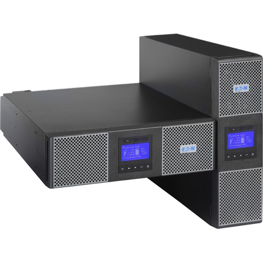Eaton 9PX UPS 10 kVA 9 kW 120/208V Network Card Included 6U Rack/Tower UPS - 6U Rack/Tower - 127 V AC, 240 V AC Input - 1 x NEMA L6-30R, 2 x NEMA L14-30R - 9PX10KSP