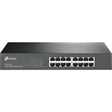 TP-LINK TL-SG1016DE - 16-Port Gigabit Easy Smart Switch - Limited Lifetime Protection - Plug & Play - Desktop/Rackmount - Sturdy Metal w/ Shielded Ports - Support QoS, Vlan, IGMP & Link Aggregation - TL-SG1016DE - eCommerce Business Prime