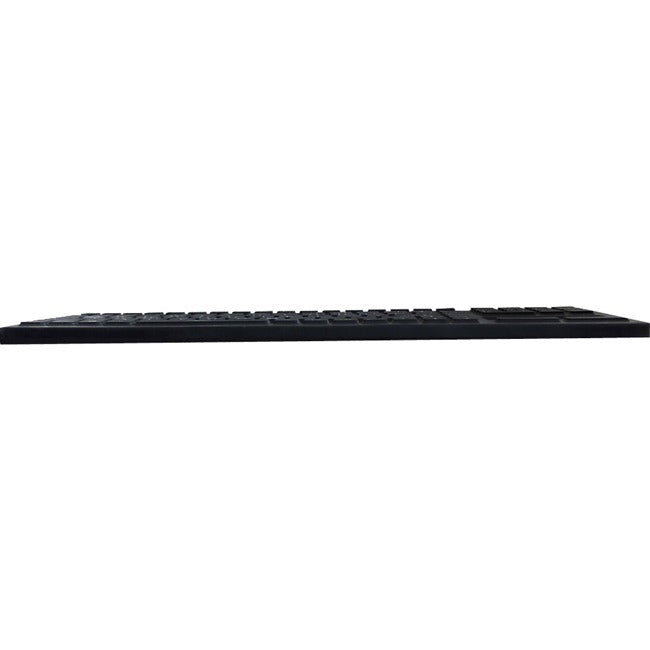 Adesso Antimicrobial Waterproof Touchpad Keyboard - Cable Connectivity - USB Interface - 108 Key Windows Key Hot Key(s) - English (US) - MAC - TouchPad - PC, Mac OS, iOS, Windows - Membrane Keyswitch ...  - AKB-270UB