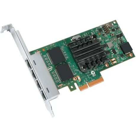 Intel&reg; Ethernet Server Adapter I350-T4V2 - PCI Express 2.1 x4 - 4 Port(s) - 4 x Network (RJ-45) - Twisted Pair - Low-profile, Full-height - Bulk - I350T4V2BLK - eCommerce Business Prime