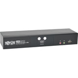 Tripp Lite KVM Switch 2-Port DVI Dual-Link / USB w/ Audio & 2x 6ft Cables - 2 Computer(s) - 1 Local User(s) - 2560 x 1600 - 6 x USB - 3 x DVI - Desktop - TAA Compliant - B004-DUA2-HR-K