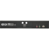 Tripp Lite KVM Switch 2-Port DVI Dual-Link / USB w/ Audio & 2x 6ft Cables - 2 Computer(s) - 1 Local User(s) - 2560 x 1600 - 6 x USB - 3 x DVI - Desktop - TAA Compliant - B004-DUA2-HR-K