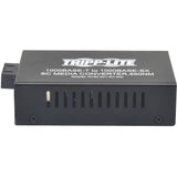Tripp Lite SC Multimode Fiber Media Converter Gigabit 10/100/1000 RJ45 550M 850nm - 1 x Network (RJ-45) - 10/100/1000Base-T, 1000Base-SX - Desktop - N785-001-SC-MM