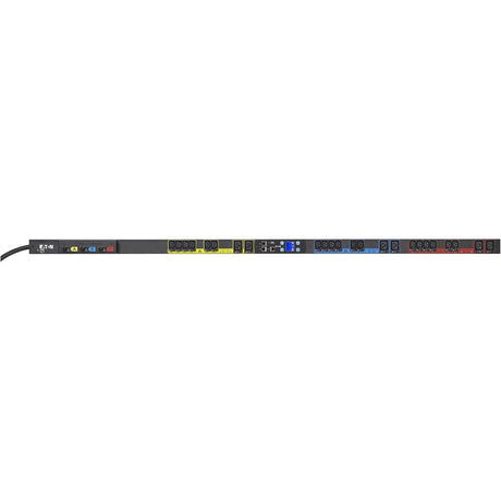 Eaton Managed Rack PDU 8.64 kW max 200-240V 24A 50-60Hz 0U Three-Phase PDU - NEMA L15-30P - 6 x IEC 60320 C19, 18 x IEC 60320 C13 - 8640 W - Network (RJ-45) - 38U - Vertical - EMA326-10 EATON