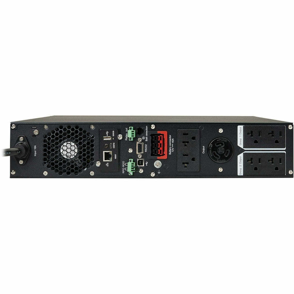 Tripp Lite UPS Smart Online 2200VA 1800W Rackmount 120V LCD USB DB9 Preinstalled SNMPWEBCARD 2URM - 2U Tower/Rack/Wall Mountable - 4 Minute Stand-by - 100 V AC, 110 V AC, 115 V AC, 120 V AC, 127 V AC ...  - SU2200RTXLCDN