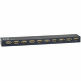 Tripp Lite 10-Port USB 2.0 Mobile Hi-Speed Hub Notebook Laptop Bus Power AC - USB - External - 10 USB Port(s) - 10 USB 2.0 Port(s) - U223-010