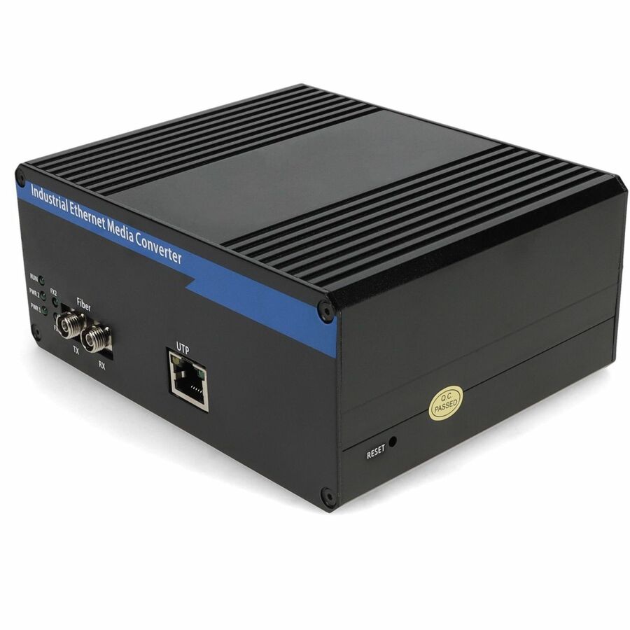 AddOn 1 10/100Base-TX(RJ-45) to 1 100Base-FX(FC) MMF 1310nm 2km Industrial Media Converter - 100% compatible and guaranteed to work - ADD-IFMC-FX-1FC1
