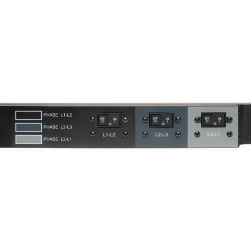 Tripp Lite PDU 3-Phase Metered 208V 8.6kW L21-30P 36 C13; 9 C19 0URM TAA - Vertical Rackmount, Toolless-mount - PDU3MV6L2130A