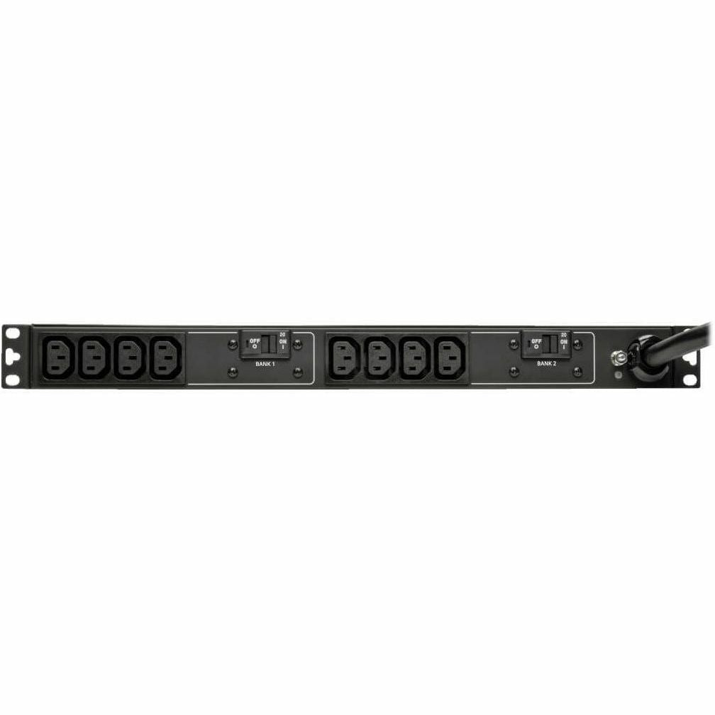 Tripp Lite PDU Basic 208V / 240V 30A 5/5.8kW C13 10 Outlet L6-30P Horizontal 1U - NEMA L6-30P - 10 x IEC 60320 C13 - 230 V AC - 5.80 kVA - 1U Horizontal Rackmount, Wall Mountable, Under-counter - PDUH30HV