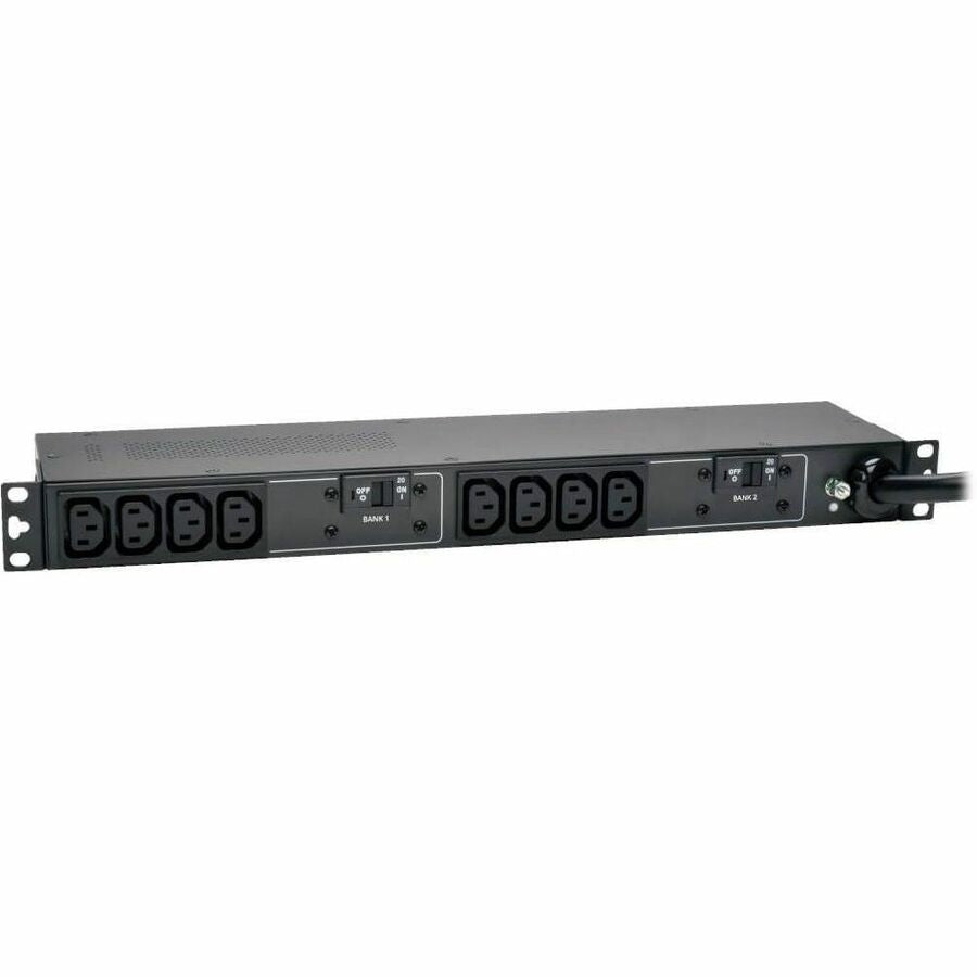 Tripp Lite PDU Basic 208V / 240V 30A 5/5.8kW C13 10 Outlet L6-30P Horizontal 1U - NEMA L6-30P - 10 x IEC 60320 C13 - 230 V AC - 5.80 kVA - 1U Horizontal Rackmount, Wall Mountable, Under-counter - PDUH30HV