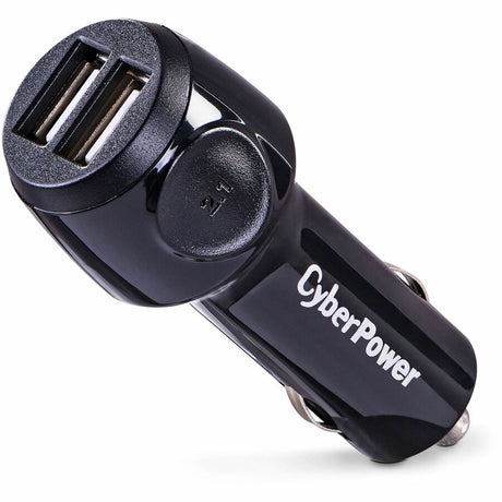 CyberPower CPTDC2U Travel Charger (2) 2.1A USB Port - DC Auto Power Plug - 12 V DC Input - 5 V DC/2.10 A Output - CPTDC2U - eCommerce Business Prime