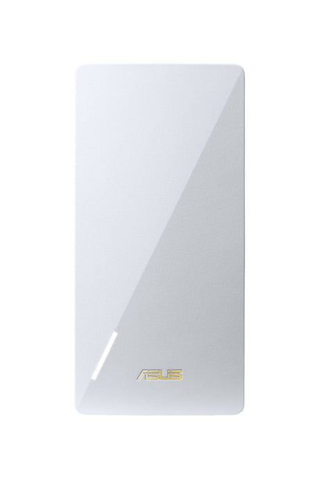 White router with ASUS logo on a white background