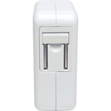 Tripp Lite Dual Port Travel USB Wall Charger Direct Plug-In 5V / 3.4A /17W - 5 V DC Output Voltage - 2.40 A Output Current - U280-002-W12