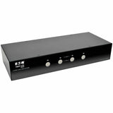 Tripp Lite 4-Port DisplayPort KVM Switch w/Audio, Cables and USB 3.0 SuperSpeed Hub - 4 Computer(s) - 1 Local User(s) - 2560 x 1600 - 8 x USB - 5 x DisplayPort - B004-DPUA4-K