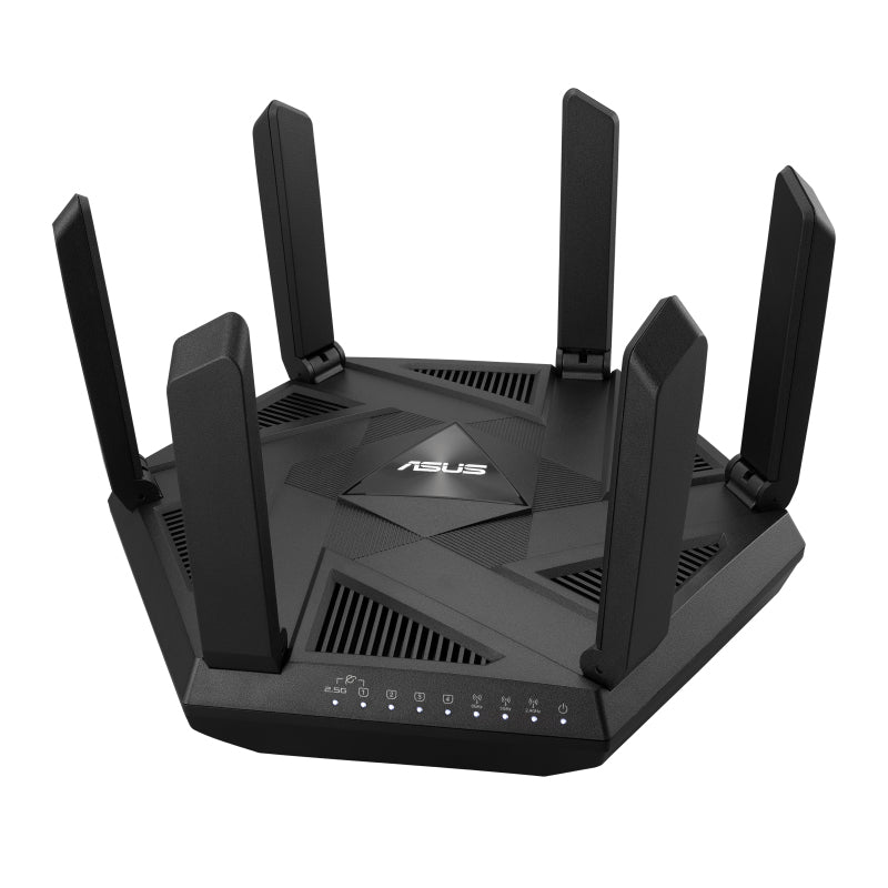 ASUS RT-AXE7800 wireless router Tri-band (2.4 GHz / 5 GHz / 6 GHz) Black - RT-AXE7800