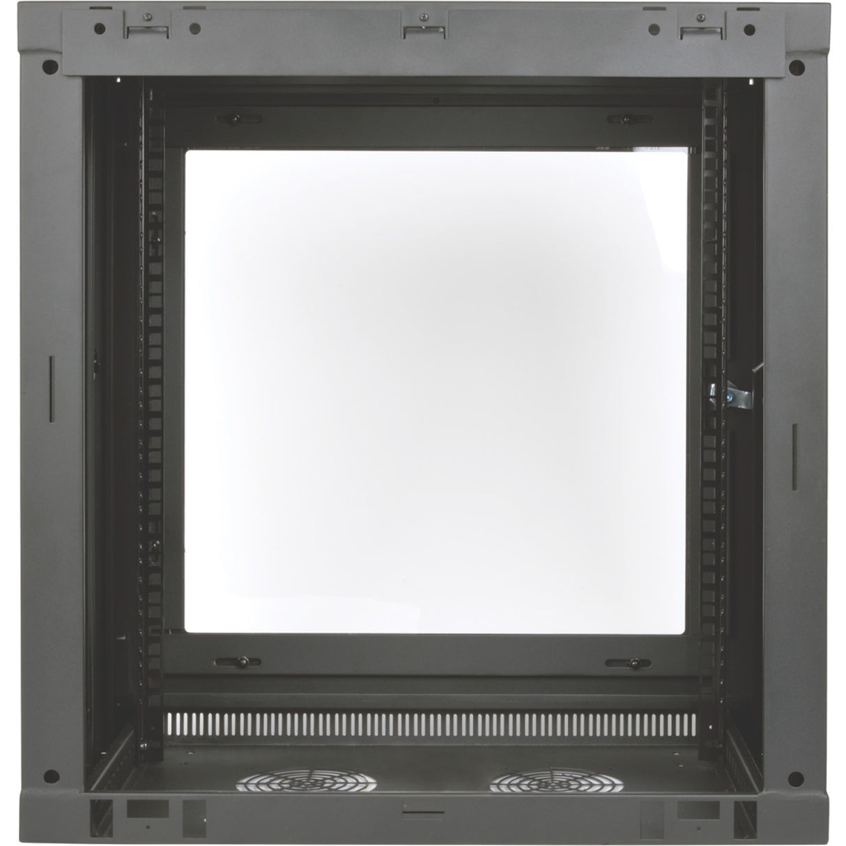Tripp Lite 12U Wall Mount Rack Enclosure Server Cabinet 13" Depth w Acrylic Window - For LAN Switch, Patch Panel - 12U Rack Height19" Rack Depth - Wall Mountable, Floor Standing - Black - Steel, Acryl - SRW12U13G