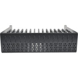 Tripp Lite 3U Rack-Mount Tablet iPad Laptop Chromebook Storage Shelf for Racks - 19" 3U Wide Rack-mountable - Black - SR16SHELF