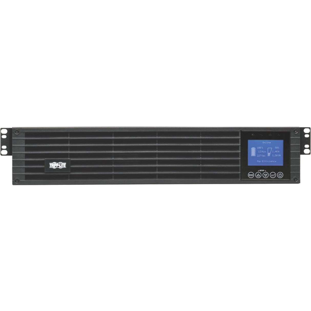 Tripp Lite UPS 3000VA 2700W Smart Online LCD Rackmount 208/240V USB DB9 2U - 2U Rack-mountable - 5 Minute Stand-by - 230 V AC Input - 230 V AC Output - 2 x NEMA L6-20R, 6 x NEMA 6-15/20R - SU3000LCD2UHV