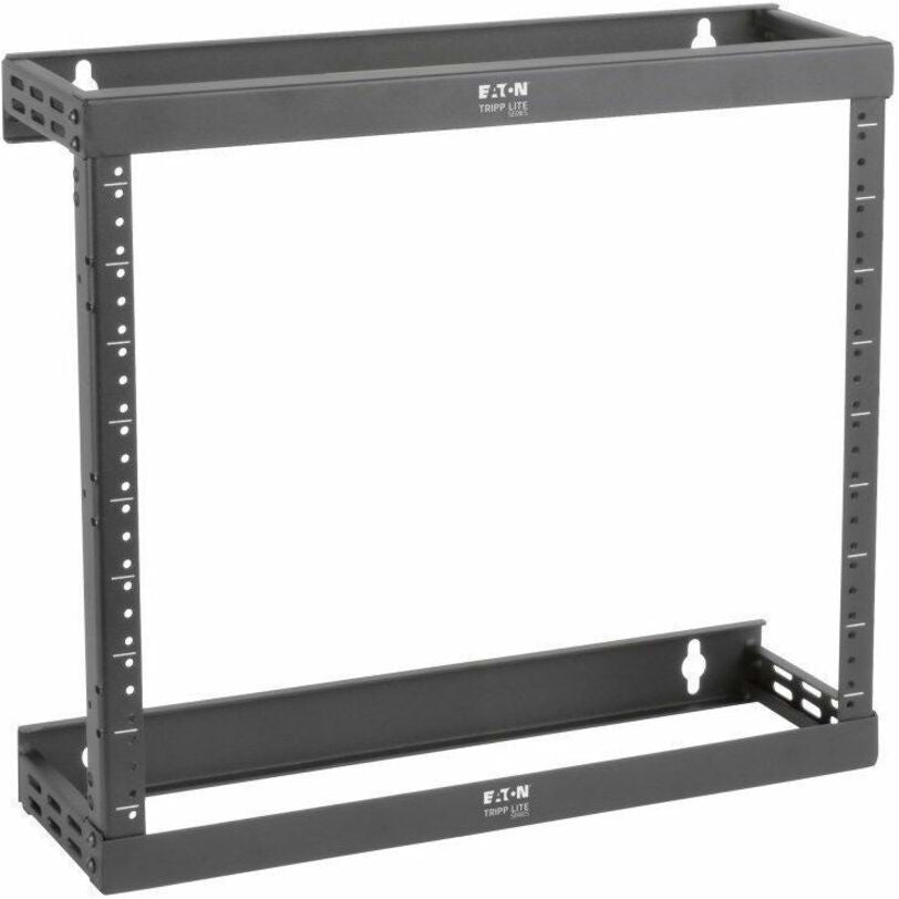 Tripp Lite 8U 12U 22U 2 Post Open Frame Rack Cabinet Expandable 5.75 Depth - For Patch Panel, LAN Switch - 8U Rack Height x 19" Rack Width - Wall Mountable - Black Powder Coat - Steel - 150 lb Maximum - SRWO8U22SD