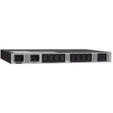 Eaton ATS Rack PDU 1U 200-240V 3.33 kW 2 5ft Cords 16A Single-Phase PDU LCD - NEMA L6-20P - 8 x IEC 60320 C13, 1 x IEC 60320 C19 - 120 V AC, 230 V AC - 3330 W - Network (RJ-45) - 1U - Horizontal - Rac - EATS220