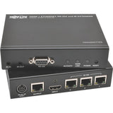 Tripp Lite HDBaseT HDMI Over Cat5e Cat6 Cat6a Extender Kit w/ Ethernet, Serial and IR Control 150m 500ft - 1 Input Device - 1 Output Device - 500 ft RangeNetwork (RJ-45) - 1 x HDMI In - 1 x HDMI Out - - BHDBT-K-E3SI-ER