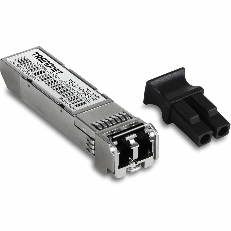 TRENDnet SFP to RJ45 10GBASE-SR SFP+ Multi Mode LC Module; TEG-10GBSR; Up to 550 m (1;804 Ft.); Hot Pluggable SFP+ Transceiver; 850nm Wavelength; Duplex LC Connector; DDM Support; Lifetime Protection ...  - TEG-10GBSR - eCommerce Business Prime