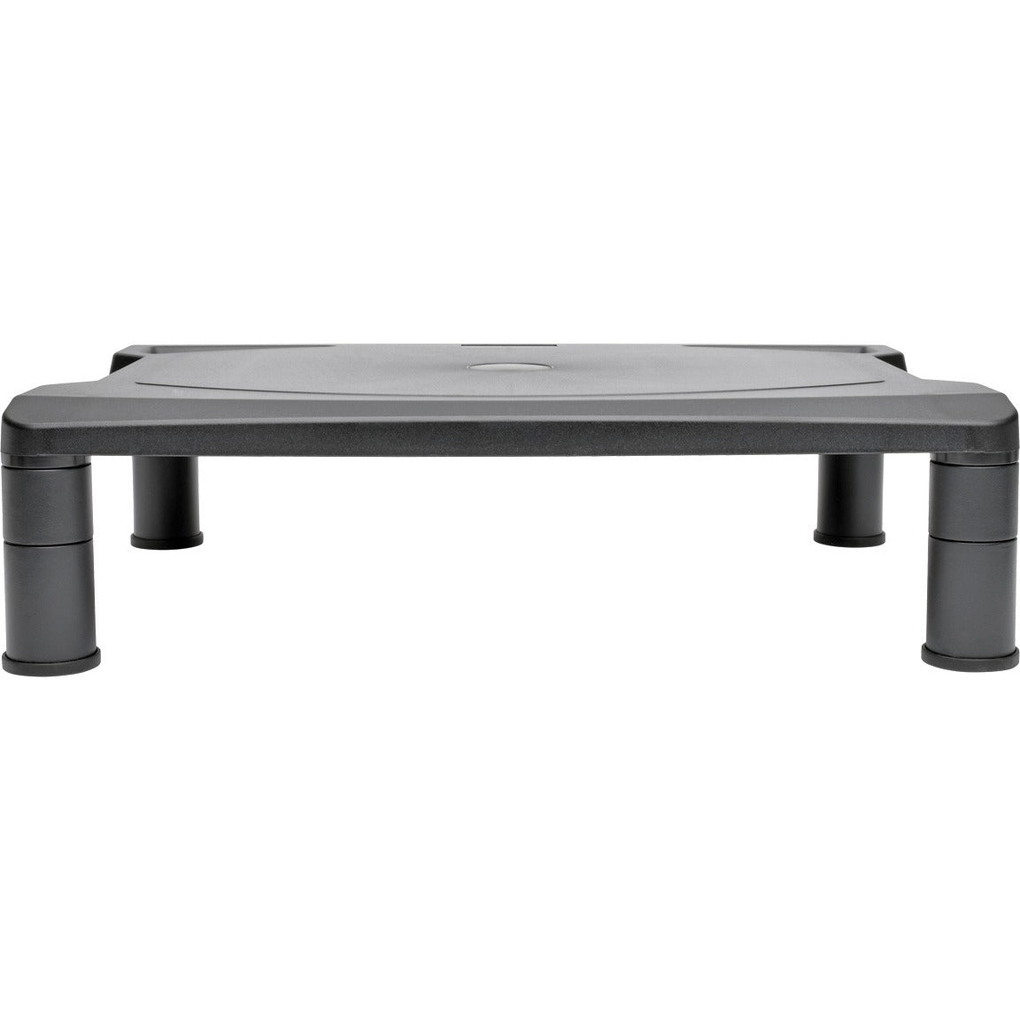 Tripp Lite Universal Monitor Riser Stand Computer Laptop Printers 1.25-5.5" - 40 lb Load Capacity - 5.5" Height x 15.6" Width x 11.3" Depth - Desktop, Tabletop - Black - MR1612