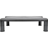 Tripp Lite Universal Monitor Riser Stand Computer Laptop Printers 1.25-5.5" - 40 lb Load Capacity - 5.5" Height x 15.6" Width x 11.3" Depth - Desktop, Tabletop - Black - MR1612