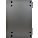 Tripp Lite 18U Wall Mount Rack Enclosure Server Cabinet Swinging Hinged Door Deep - For UPS - 18U Rack Height x 19" Rack Width x 24.50" Rack Depth - Wall Mountable - Black - Steel - 250 lb Maximum Wei - SRW18USDP