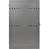Tripp Lite 4U Wall Mount Rack Enclosure Server Cabinet Low Profile 36" Deep - For Patch Panel, Server - 4U Rack Height x 19" Rack Width - Wall Mountable - Black - Steel - 150 lb Maximum Weight Capacit - SRWF4U36