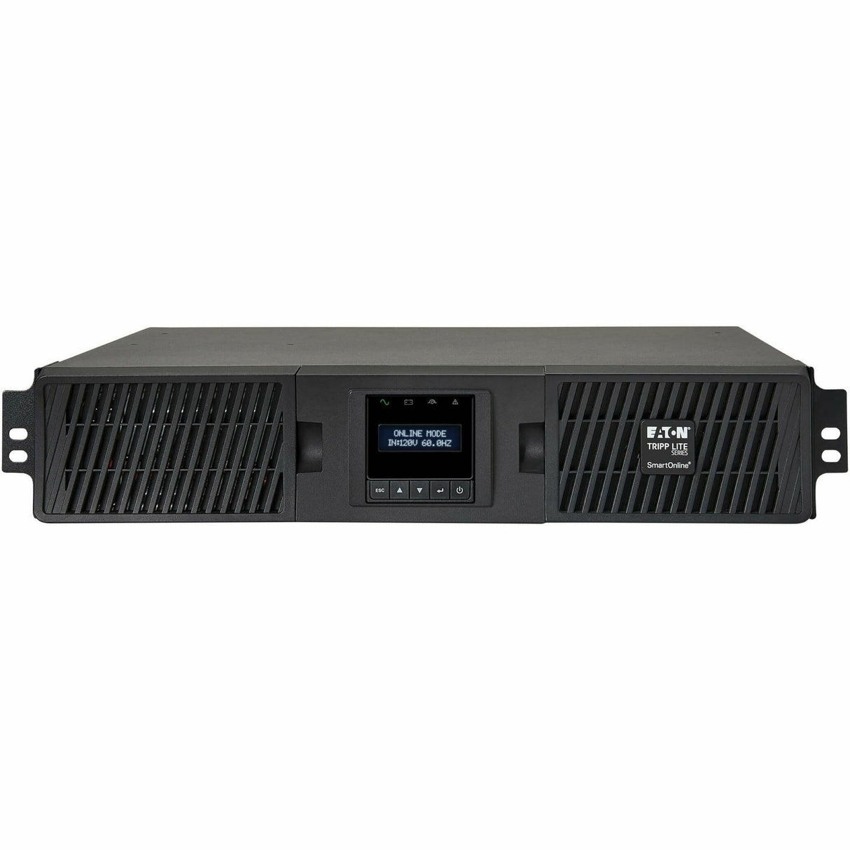 Tripp Lite UPS Smart Online 1500VA 1350W Rackmount 120V LCD USB DB9 Preinstalled SNMPWEBCARD 2URM - 2U Tower/Rack/Wall Mountable - 4.20 Minute Stand-by - 100 V AC, 110 V AC, 115 V AC, 120 V AC, 127 V ...  - SU1500RTXLCDN