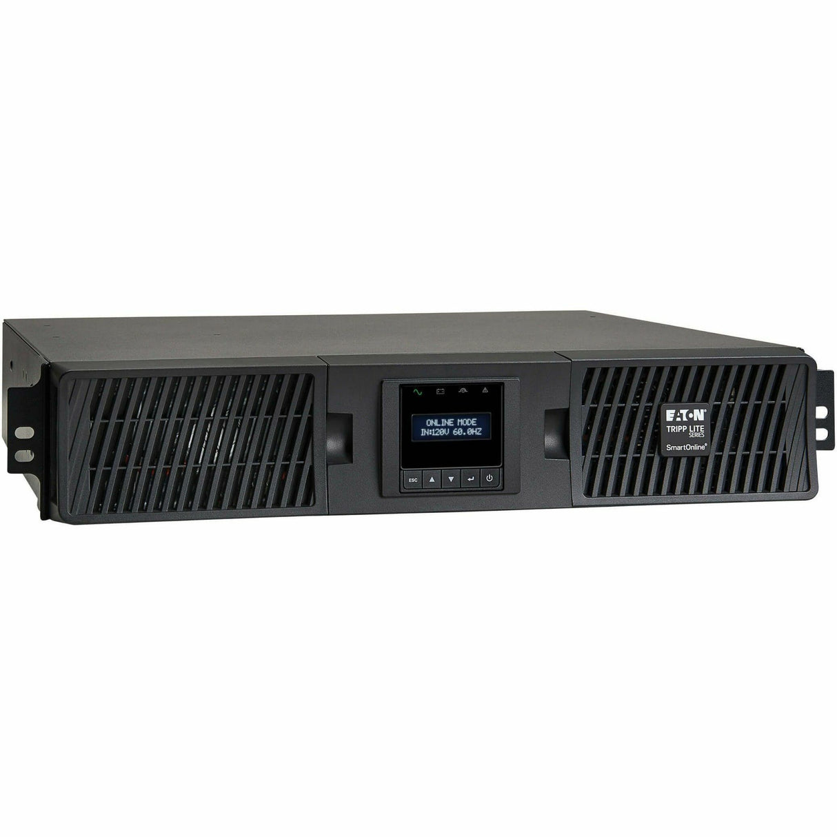 Tripp Lite UPS Smart Online 1500VA 1350W Rackmount 120V LCD USB DB9 Preinstalled SNMPWEBCARD 2URM - 2U Tower/Rack/Wall Mountable - 4.20 Minute Stand-by - 100 V AC, 110 V AC, 115 V AC, 120 V AC, 127 V ...  - SU1500RTXLCDN