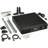 Tripp Lite UPS Smart Online 1500VA 1350W Rackmount 120V LCD USB DB9 Preinstalled SNMPWEBCARD 2URM - 2U Tower/Rack/Wall Mountable - 4.20 Minute Stand-by - 100 V AC, 110 V AC, 115 V AC, 120 V AC, 127 V ...  - SU1500RTXLCDN