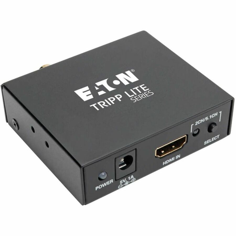 Tripp Lite Ultra High Definition UHD 4Kx2K HDMI Audio De-Embedder Extractor - Functions: Audio De-embedding, Audio Extraction - 3840 x 2160 - Audio Line Out - P130-000-AUDIO