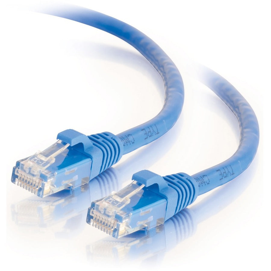 C2G 5ft Cat6 Ethernet Cable - Snaglass Unshielded (UTP) - Blue - Category 6 for Network Device - RJ-45 Male - RJ-45 Male - 5ft - Blue - 31341