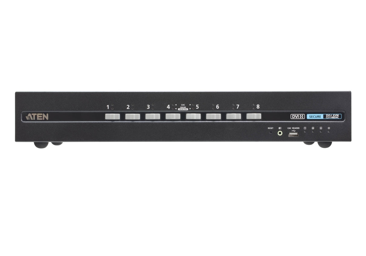 ATEN CS1148D4C KVM switch Rack mounting Black