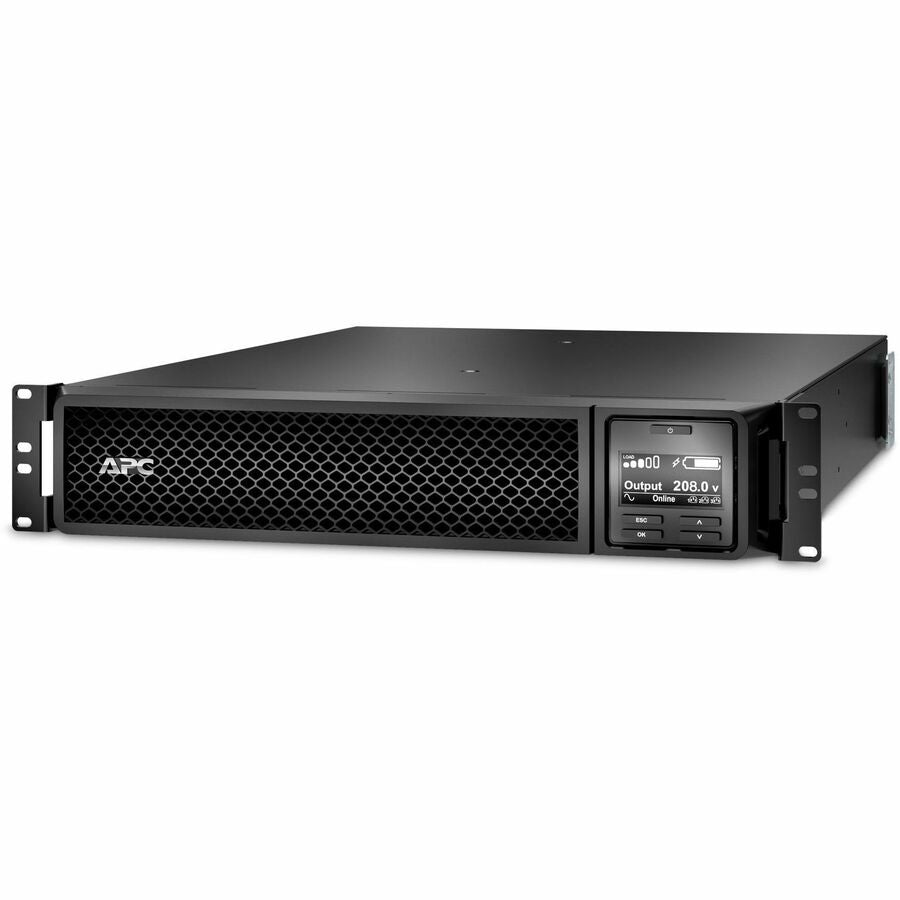 APC by Schneider Electric Smart-UPS SRT 3000VA RM 208V Network Card - 2U Rack-mountable - 3 Hour Recharge - 208 V AC Input - 208 V AC Output - 2 x NEMA L6-20R, 1 x NEMA L6-30R - SRT3000RMXLT-NC