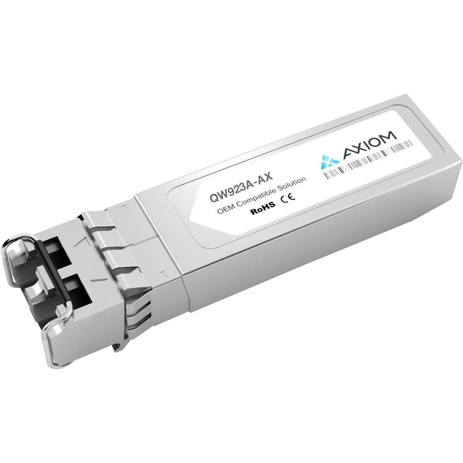 Axiom 16Gb Short Wave SFP+ Transceiver for HP - QW923A - 100% HP Compatible 16GBASE-SW SFP+ - QW923A-AX