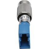 Tripp Lite FC to LC 9/125 Adapter for Multi-Function Optical Fiber Cable Tester (M/F) - 1 x FC Network Male - 1 x LC Network Female - Silver, Blue - T020-001-LC9 - eCommerce Business Prime