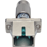 Tripp Lite Optical Fiber Cable Tester Adapter FC/SC 50/125 OM3 10 Gb M/F - 1 x FC Male Network - 1 x SC Female Network - Silver - T020-001-SC10G