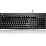 Adesso EasyTouch 630UB - Antimicrobial Waterproof Keyboard - Cable Connectivity - USB Interface - 104 Key Windows Key Hot Key(s) - English (US) - QWERTY Layout - MAC - Windows, Mac OS - Membrane Keysw...  - AKB-630UB