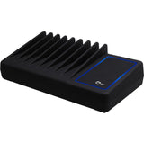 10-Port USB Charging Station with Ambient Light Deck - 90 W - 120 V AC, 230 V AC Input - 5 V DC/2.40 A Output - AC-PW1314-S1