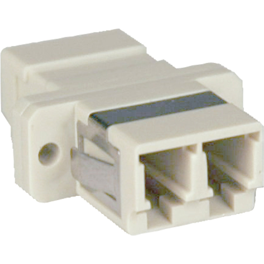 Tripp Lite Duplex Fiber Optic MMF / SMF Multimode Singlemode Coupler LC/LC - Plastic - N455-000
